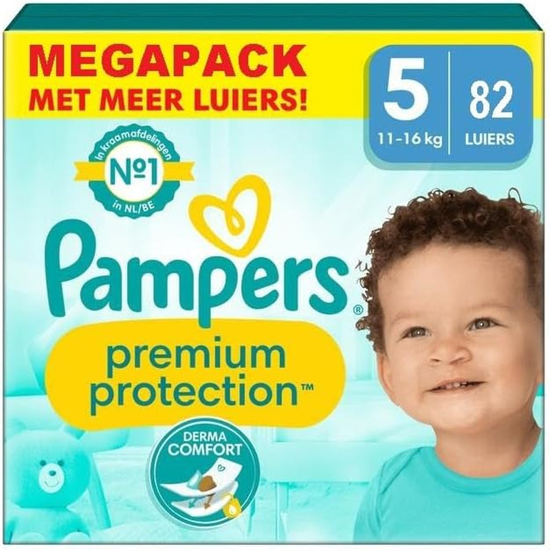 Pampers Premium Protection Size 6, 74 Diapers, 13kg+, #1 for comfort and protection for sensitive skin