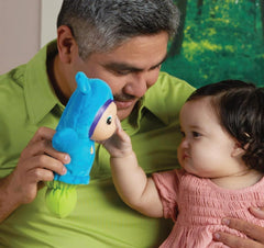 Jucărie de pluș Playskool, luminoasă, albastră, pentru somn, potrivită pentru copii de la 0 luni. Jucarii Bebe Naty Shop