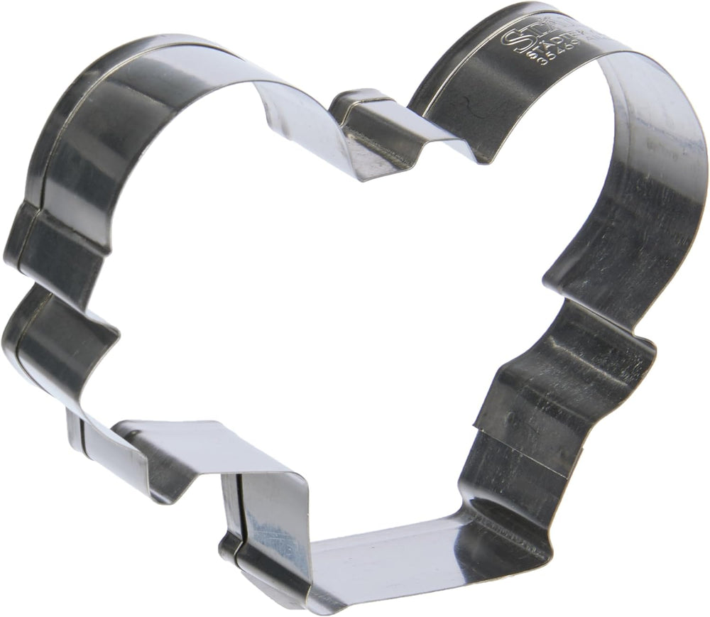 Städter 090194 Taietor de biscuiti cu tractor, otel inoxidabil 18/8, 8 cm