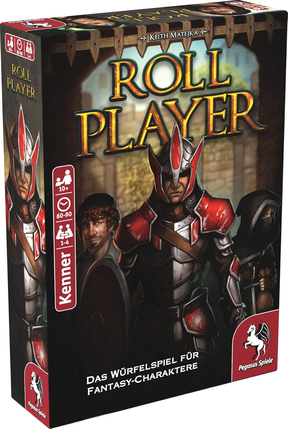 Pegasus Spiele 51305G - Roll Player (German Edition), Colored