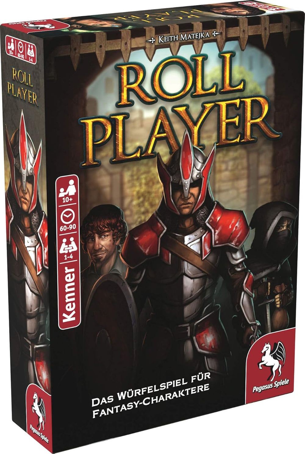 Pegasus Spiele 51305G - Roll Player (German Edition), Colored