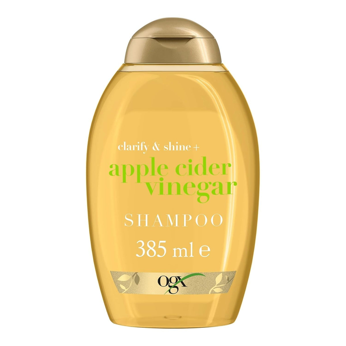 OGX Clarify & Shine Apple Cider Vinegar Shampoo, Apple Cider Vinegar Hair Care Shower and Bath Naty Shop 385 ml