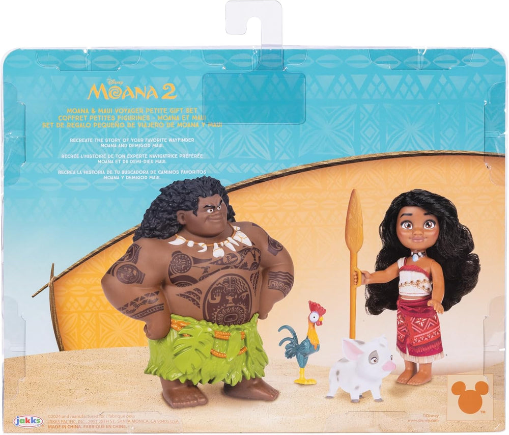 Vaiana 2 Vaiana & Maui Gift Set 15Cm Dolls Naty Shop