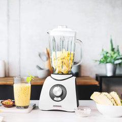 Gastroback 40898 Vital Basic, Mit Integrierter Ice-Crush Funktion, Leistungsstarker 600 Watt Motor Mixer, Kunststoff, 1.5 Liters, Weiß Kitchen Naty Shop