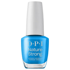 OPI Nature Strong Fresh as a Blue Daisy - Blue Nail Polish - Intense Shine and 7 Day Hold | Long Lasting Color for Your Nails | 15 ml