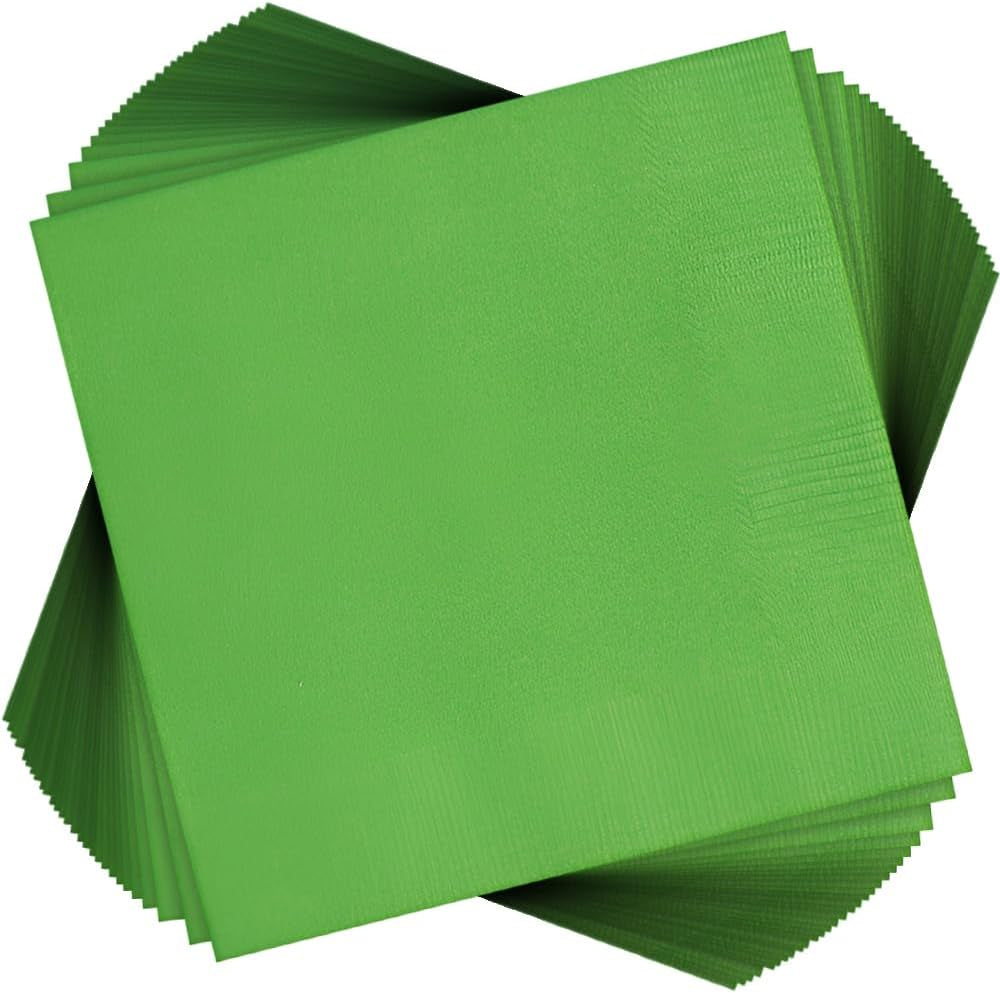 Șervețele de hârtie - 16,5 cm - Verde smarald - Pachet de 20 bucăți