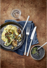 Silit Trend cutlery set 6 people, 30 pieces, monobloc knives, stainless steel Crominox Kitchen Naty Shop