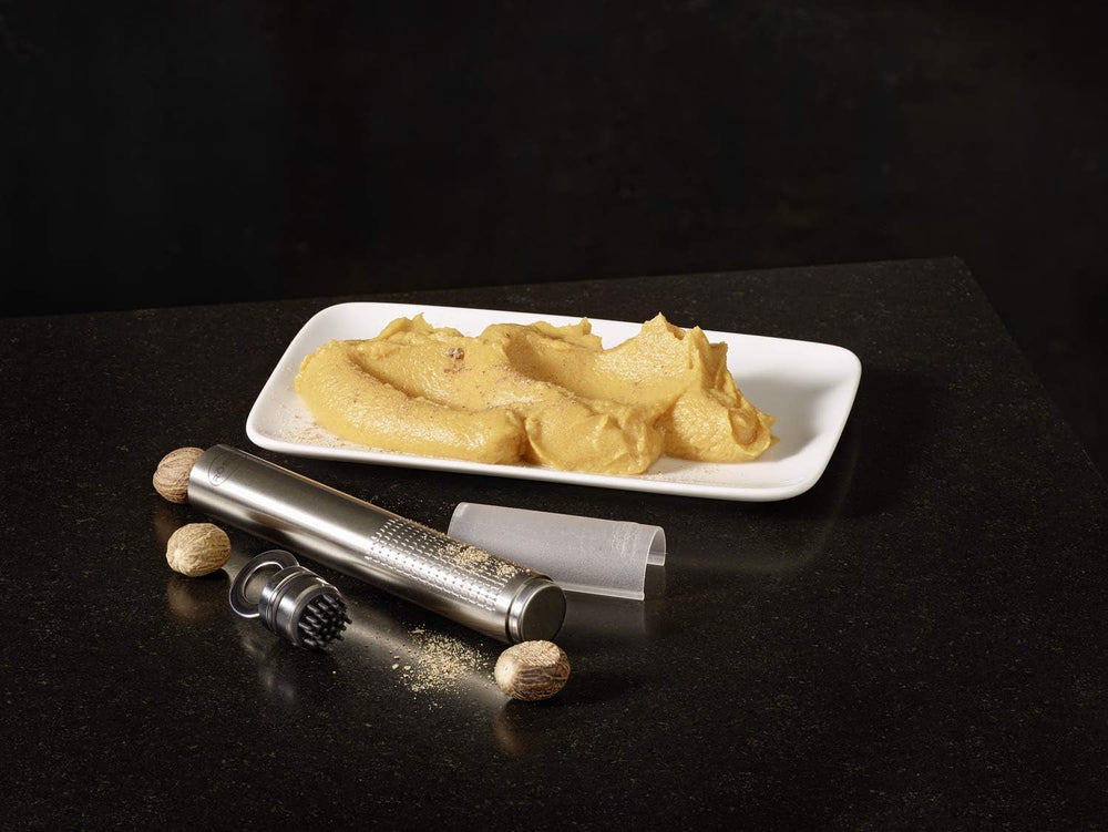RÖSLE Nutmeg grinder, stainless steel 18/10 Peeler Naty Shop