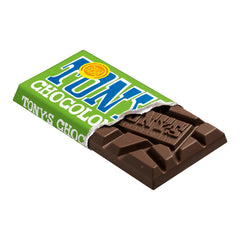 Tony's Chocolonely - Dark chocolate with almonds and sea salt 90g