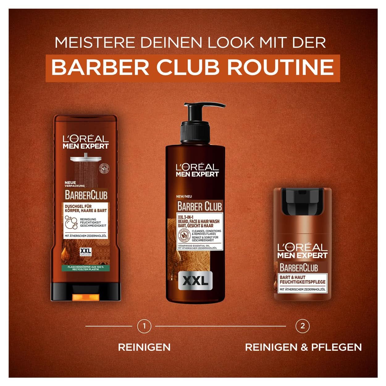 L'Oréal Men Expert XXL gel de duș și șampon pentru bărbați, 400 ml Naty Shop