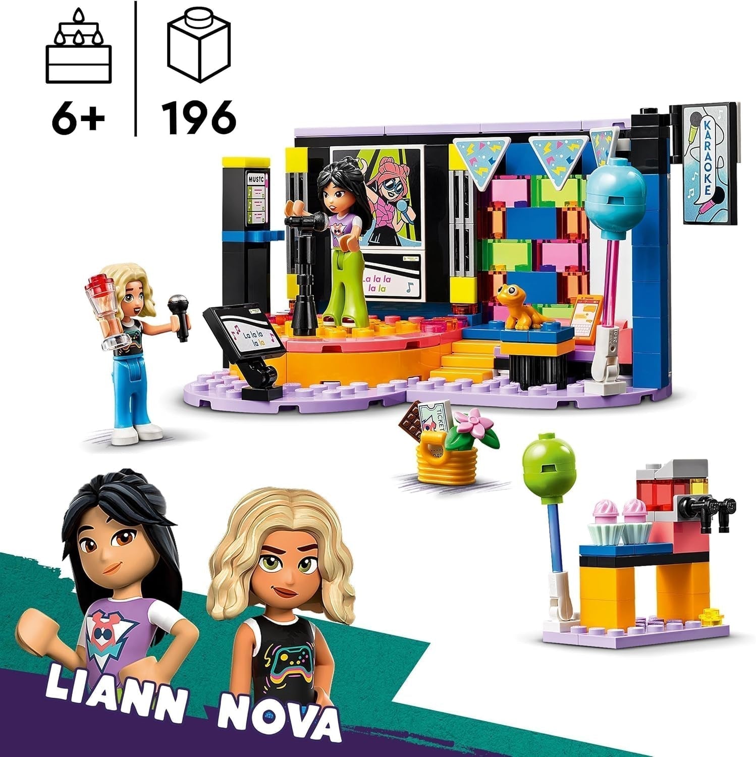 LEGO 42610 Karaoke Party with Friends Construction Sets Besuche den LEGO-Store