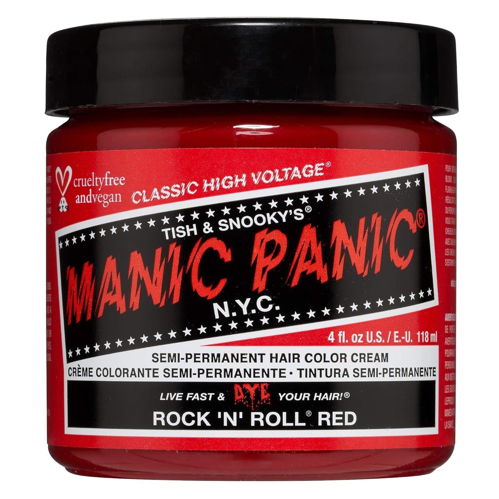 Manic Panic Electric Lizard Classic Cream, vegan, fără cruzime, vopsea de păr verde semipermanentă 118ml