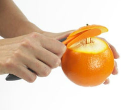 Lurch 10047 Orange Peeler with Nylon Blade for Easy Cleaning Peeler Naty Shop