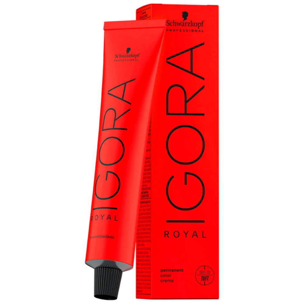 Schwarzkopf IGORA Royal Premium Hair Colour 3-0 maro închis, 1 pachet (1 x 60 ml) Vopsea pentru par Naty Shop Titlu implicit