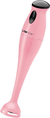 Clatronic Stabmixer/Pürierstab/Blender/Stab-Mixer/Stick/Mixstab SM 3577; Edelstahl-Schlagmesser; Für Smoothie, Kürbispüree, Babybrei, Milchshake; Mit Mixbehälter (500 Ml); 180 Watts; Pink Kitchen Naty Shop Pink