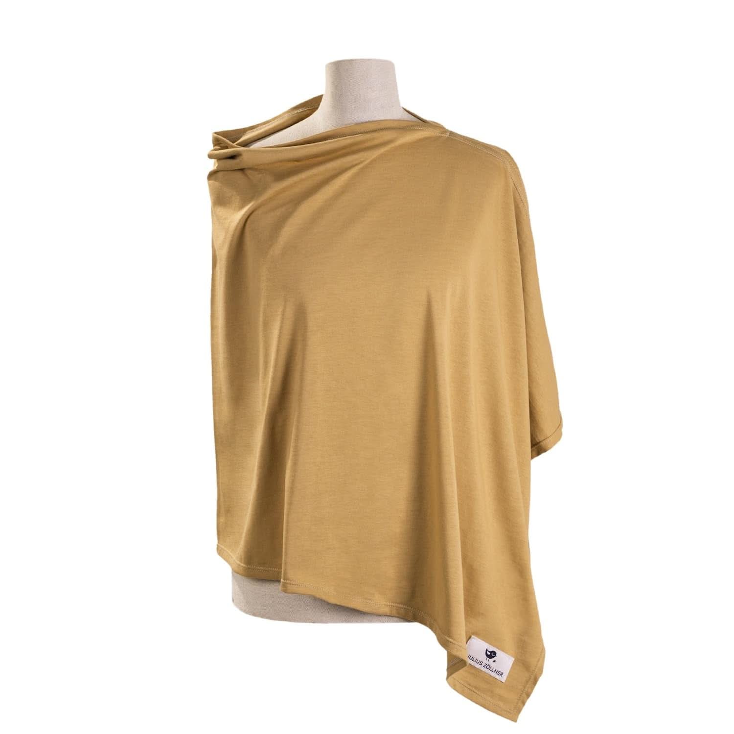 Julius Zöllner Stilltuch Aus 100 Prozent Jersey-Baumwolle, OEKO-TEX STANDARD 100, Made in Germany, Uni Tan Accessories Food and Breastfeeding Baby Naty Shop Uni Cinnamon