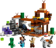 LEGO Minecraft Badlands Mine Video Game Mining Toy Set for Boys and Girls Ages 8+ Fun Building Bricks Adventure Set Birthday Gift 21263 Building Sets Besuche den LEGO-Store