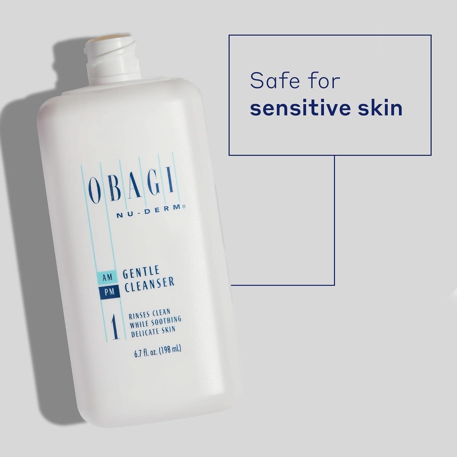 OBAGI Nu-Derm, Gentle Face Cleanser pentru Piele Normala sau Uscata Cosmetice si Infrumusetare Naty Shop