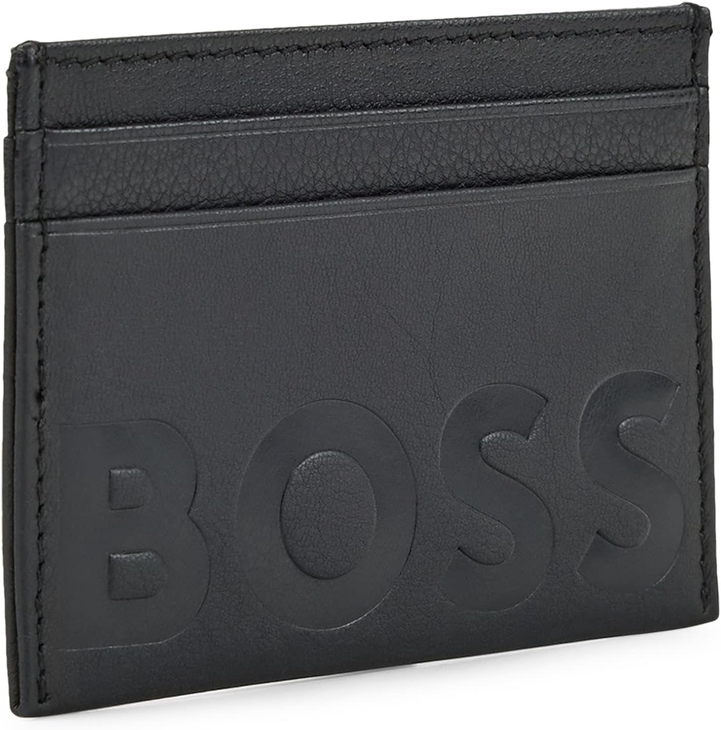 BOSS Hugo Bărbat Big Bb_s Cardholder, Black1, ONESI EU Portofel Barbati Naty Shop