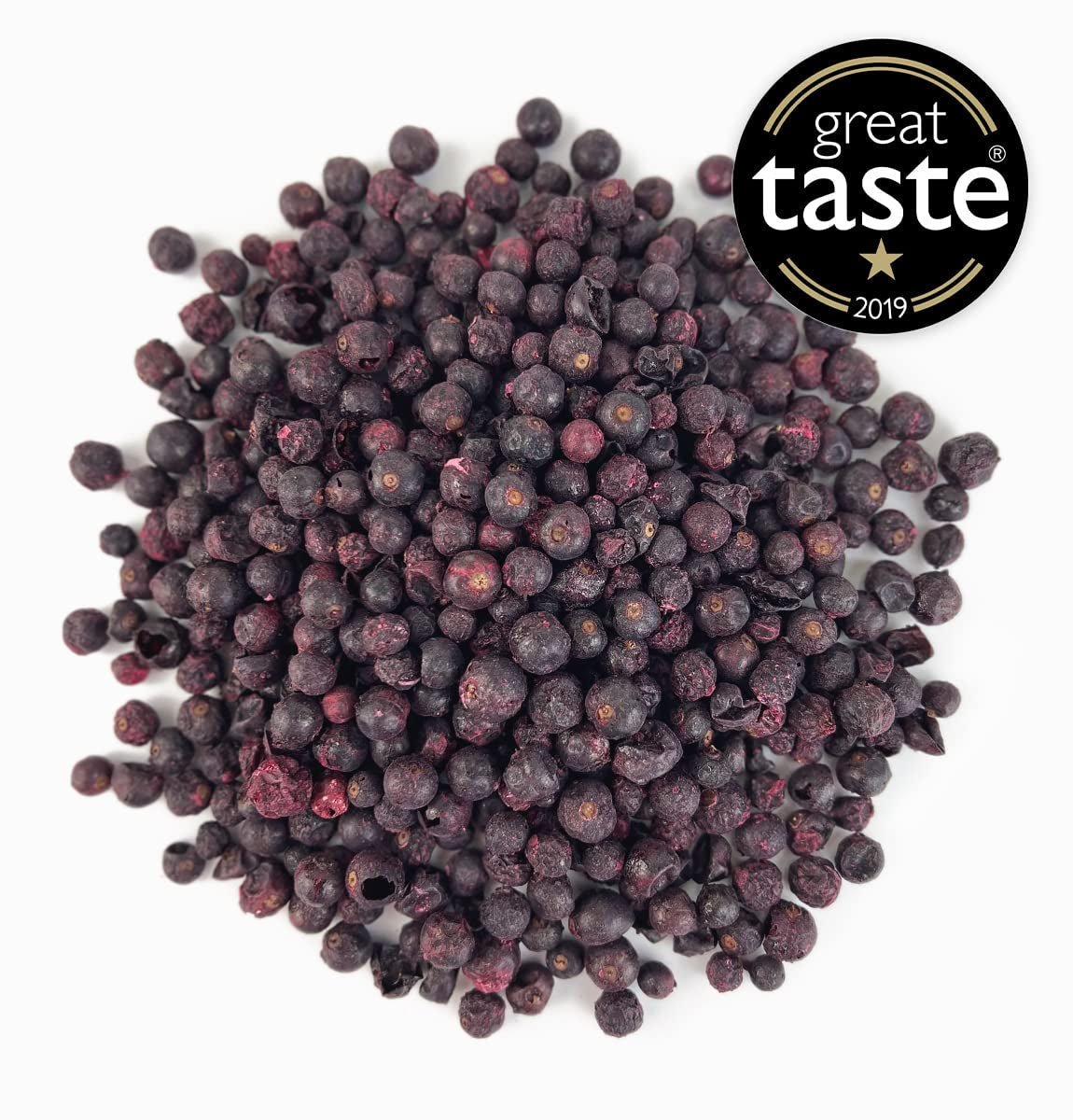 BRIX Coacăze negre uscate | Coacăze negre uscate 105 g | Great Taste Award, coacăze negre uscate | Fără OMG, fără gluten, vegan, vitamine reținute Produse deshidratate Naty Shop