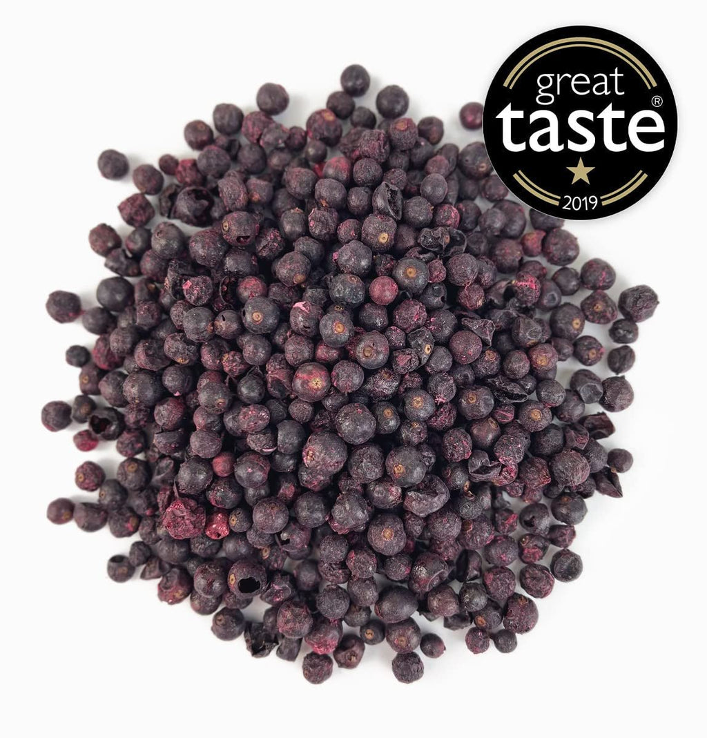 BRIX Coacăze negre uscate | Coacăze negre uscate 105 g | Great Taste Award, coacăze negre uscate | Fără OMG, fără gluten, vegan, vitamine reținute Produse deshidratate Naty Shop