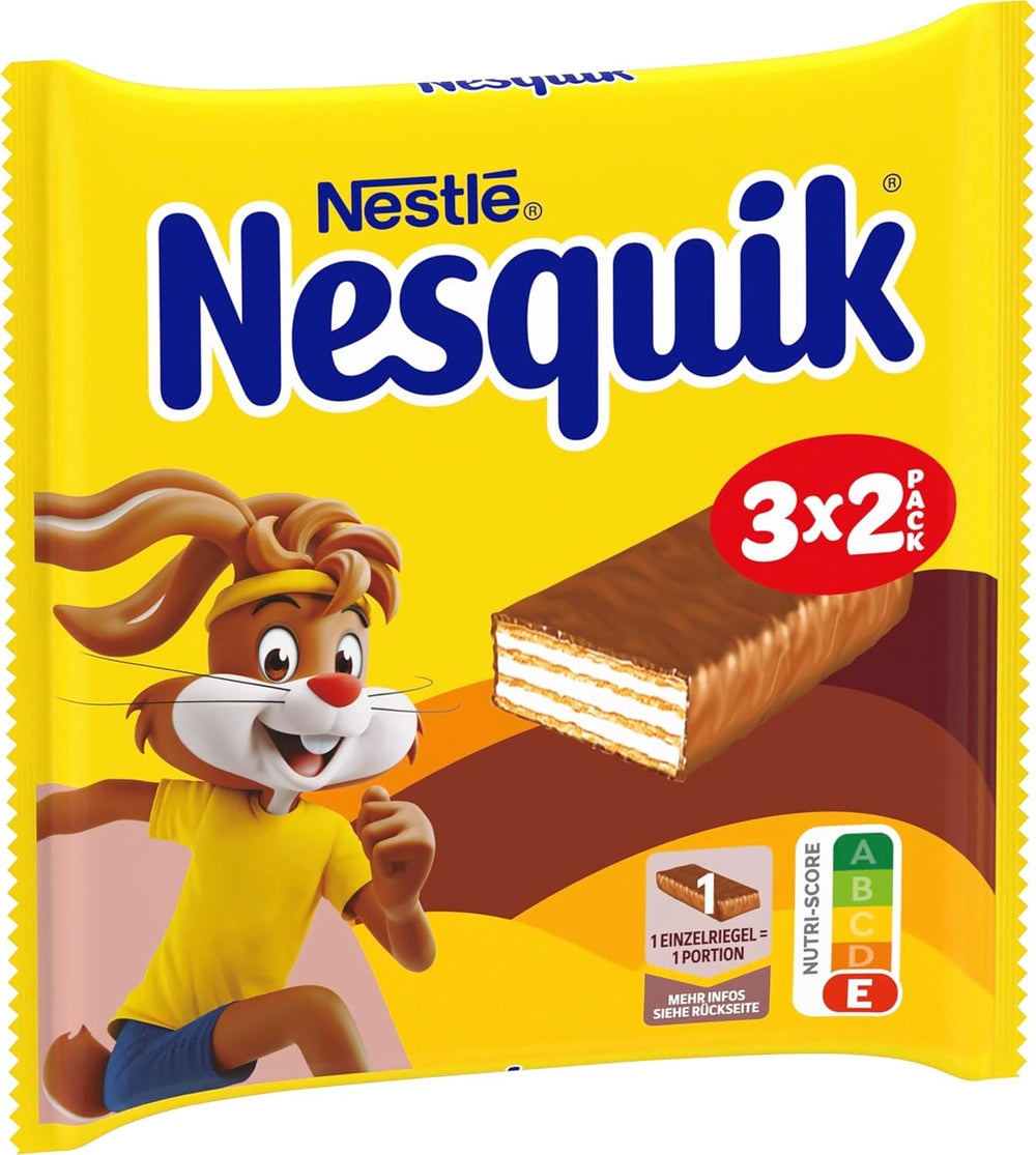 Nestlé Crunchy Waffle Delicious Milk Chocolate Waffle Bar Multi Pack 1 Pack (3x26g Each)