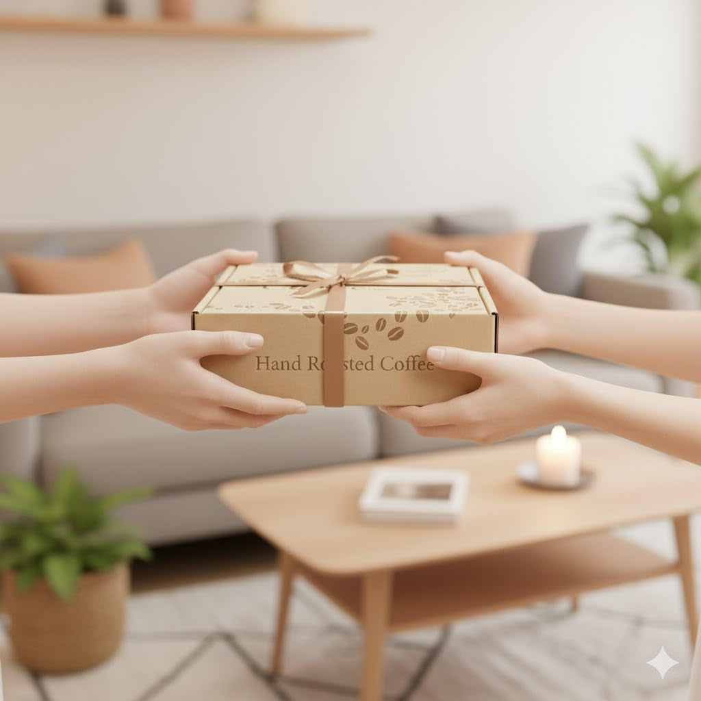 Coffeenes Kaffeebohnen Probierset – Kaffee Geschenk - 6 Sorten ganze Bohnen Arabica aus Brasilien, Peru, Kolumbien, Tansania, Indien, Uganda – 6 x 100g