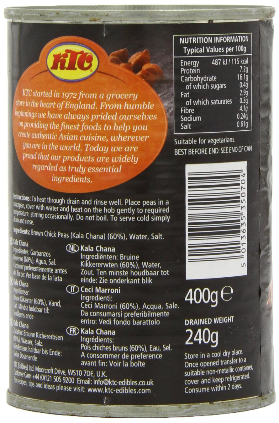 - Năut brun (la conservă), pachet de 12 (12 x 400g)