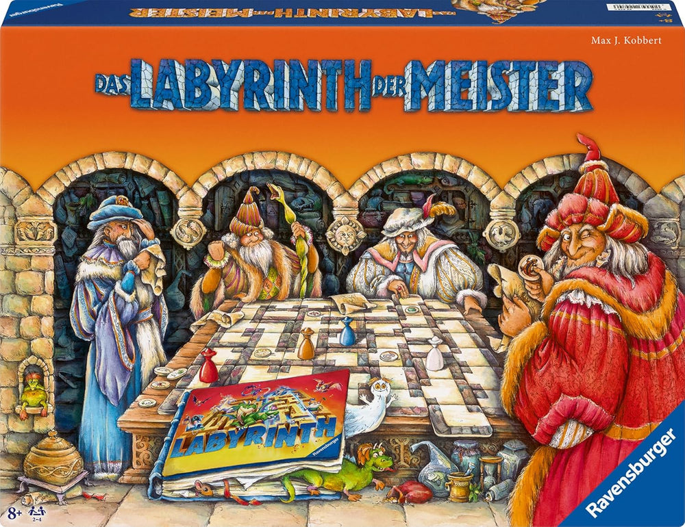 Ravensburger 22474 Maze Masters - The master version of the crazy maze for 2-4 players ages 9 and up