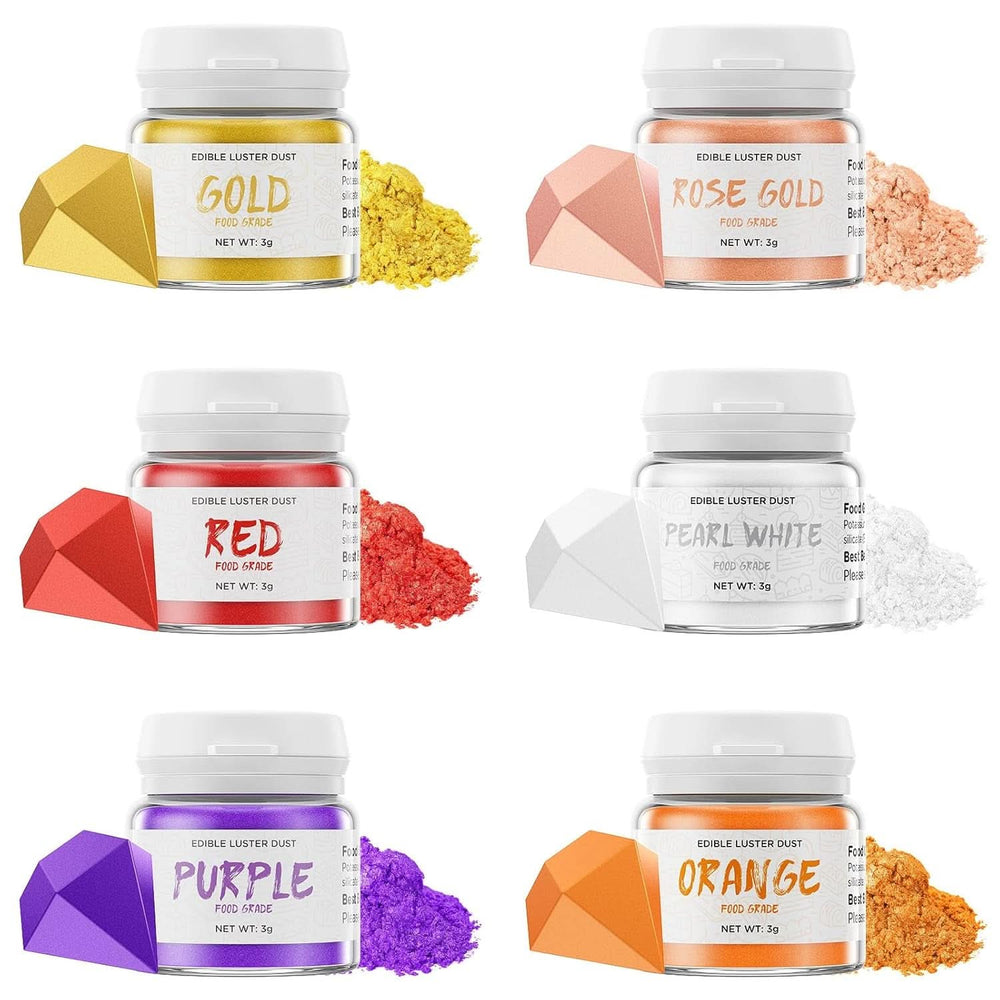 Edible glitter, 3 grams Naty Shop Warm colors