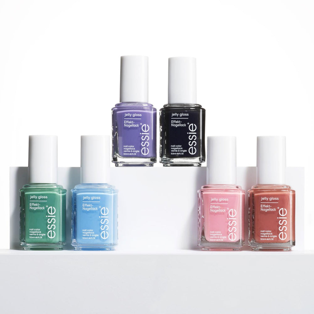 Essie nail polish – No. 60 blush jelly, pink nail polish color, Essie Jelly Gloss collection, 13.5 ml