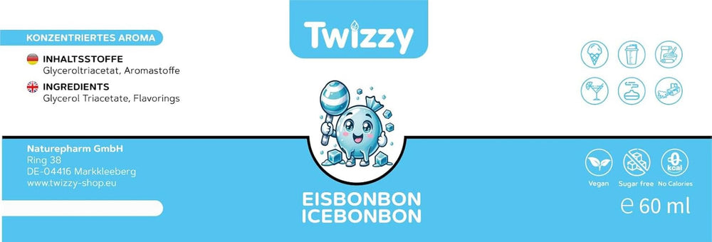 Twizzy Concentrated Ice Candy Aroma, 60 ml Aromas Naty Shop