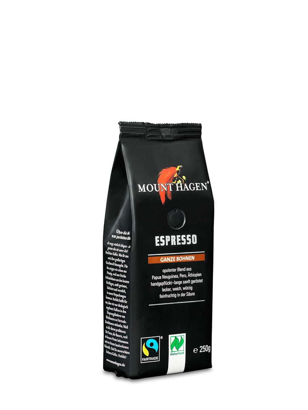 Espresso organic FT Naturland, 250 g boabe întregi