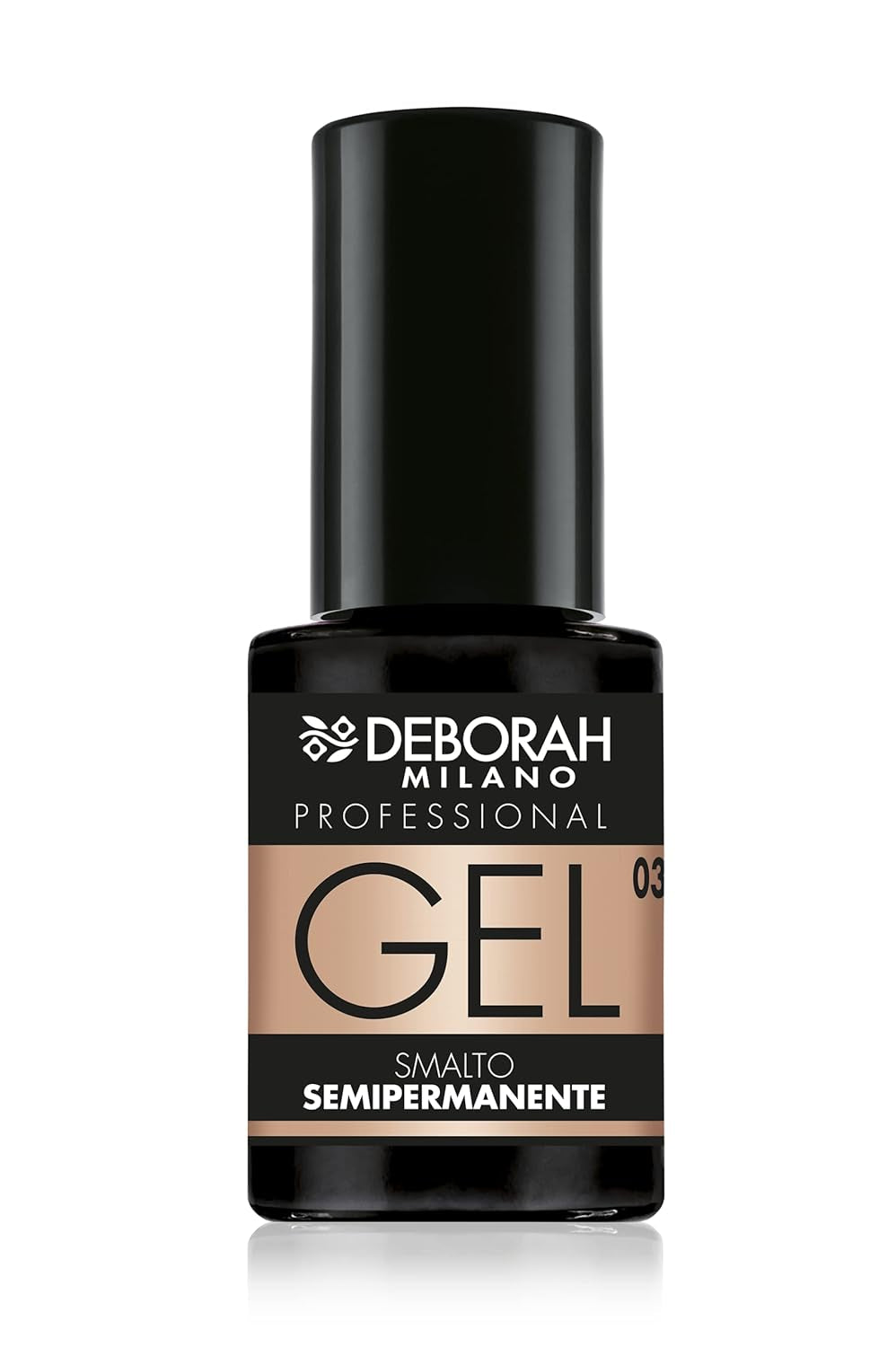 Milano Professional semi-permanent nail polish, no. 21 Burgundy, volumizing effect, long-lasting, for intense and glossy nails, 4.5 ml