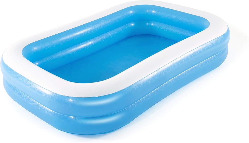 Bestway Family Pool, Rectangular Children's Pool, Easy to Assemble, Color, 262 x 175 x 51 cm