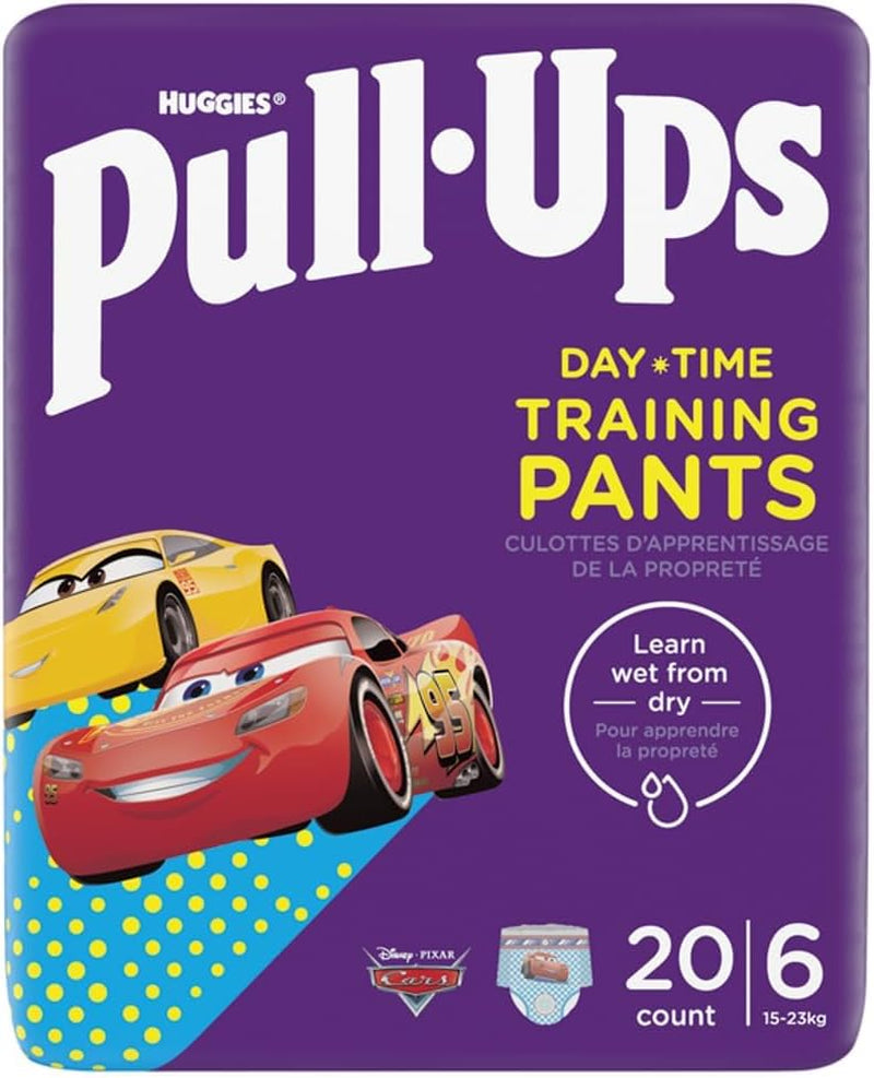 Huggies Pull-Ups Unisex Day Diapers, Size 6, 20 Pants