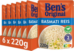 BEN'S ORIGINAL™ Express Basmati Rice 6 x 220g