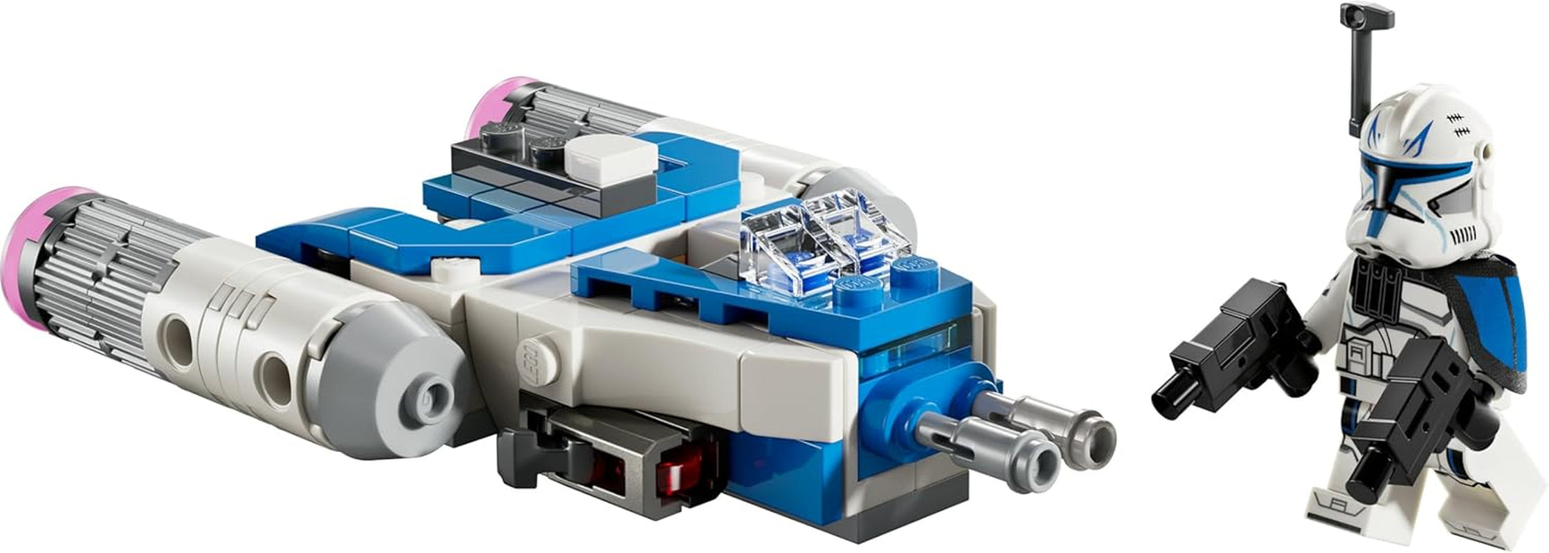 LEGO Star Wars Captain Rex Y-Wing Microfighter, baubares Spielzeug-Sternenschiff Steinen zum Sammeln, Geschenkidee für Jungen und Mädchen ab 6 Jahren 75391