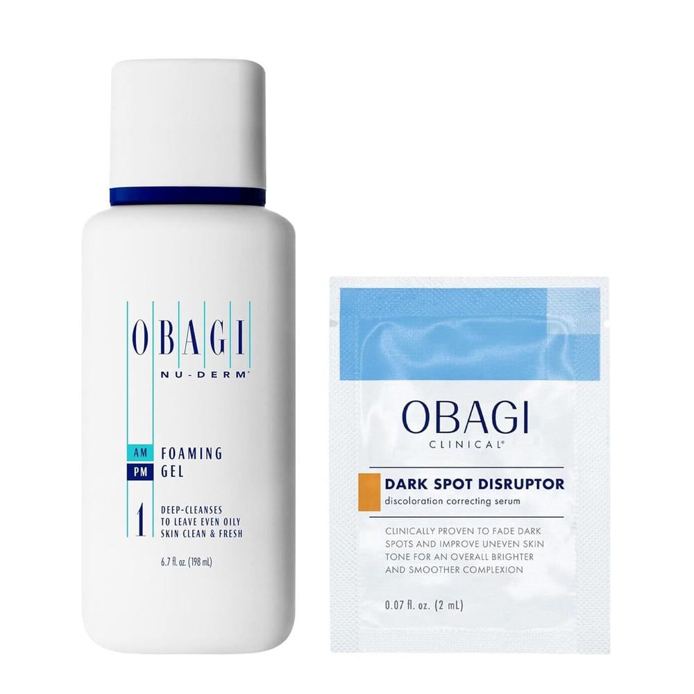 OBAGI Nu-Derm, Cleanser Gel for Normal, Oily or Sensitive Skin Cosmetics and Beauty Naty Shop 198 ml + Sample Serum