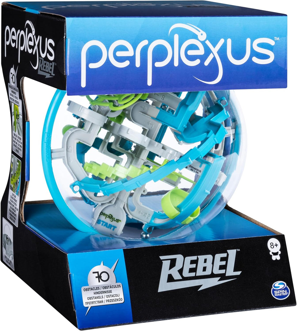 Spin Master Games Perplexus Rebel, 3D Ball Maze with 70 Obstacles - For Handy Perplexus Fans, Ages 6 and Up