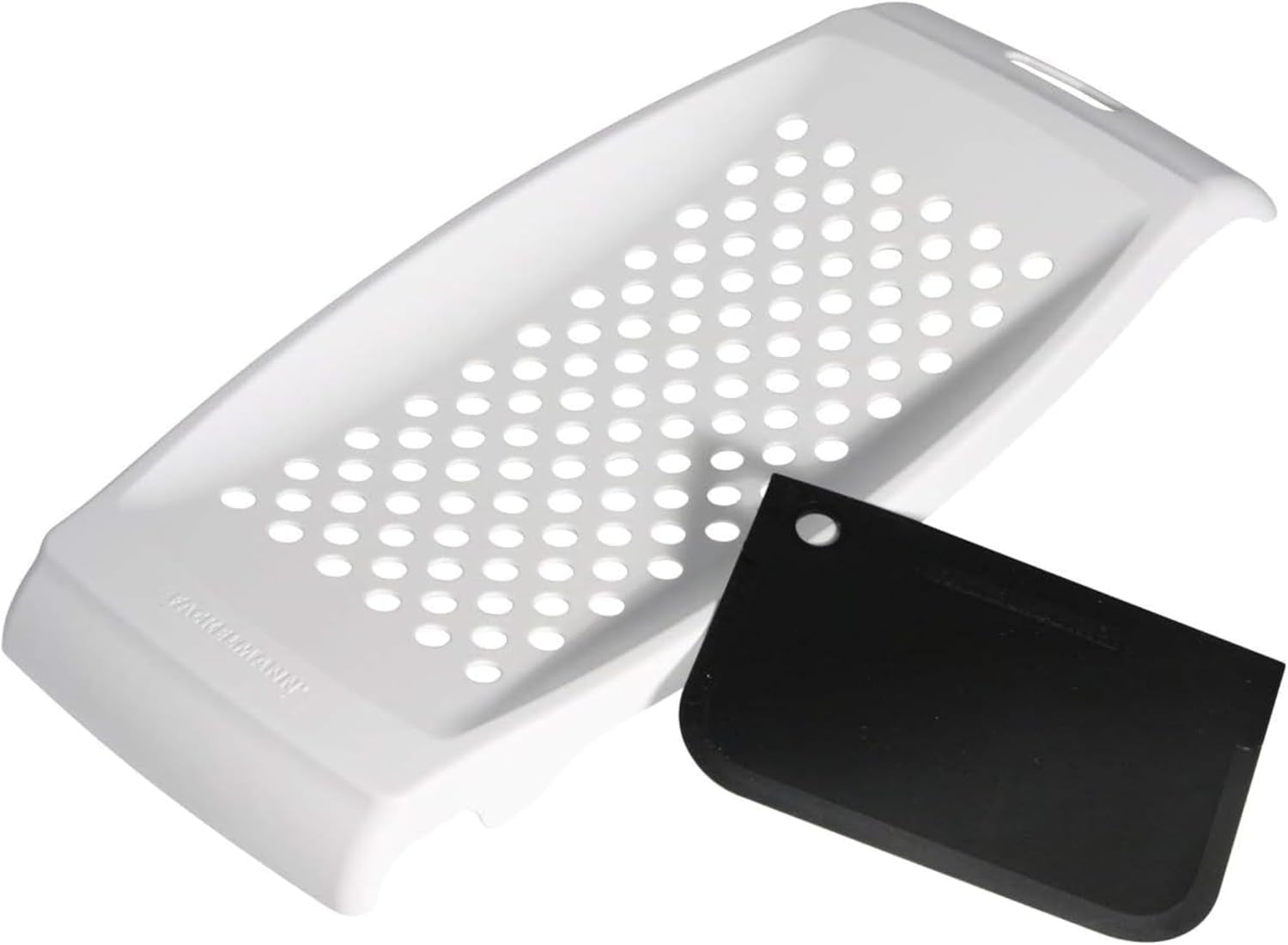 Fackelmann spaetzle grater with dough scraper Peeler Naty Shop White spatzle pasta grinder