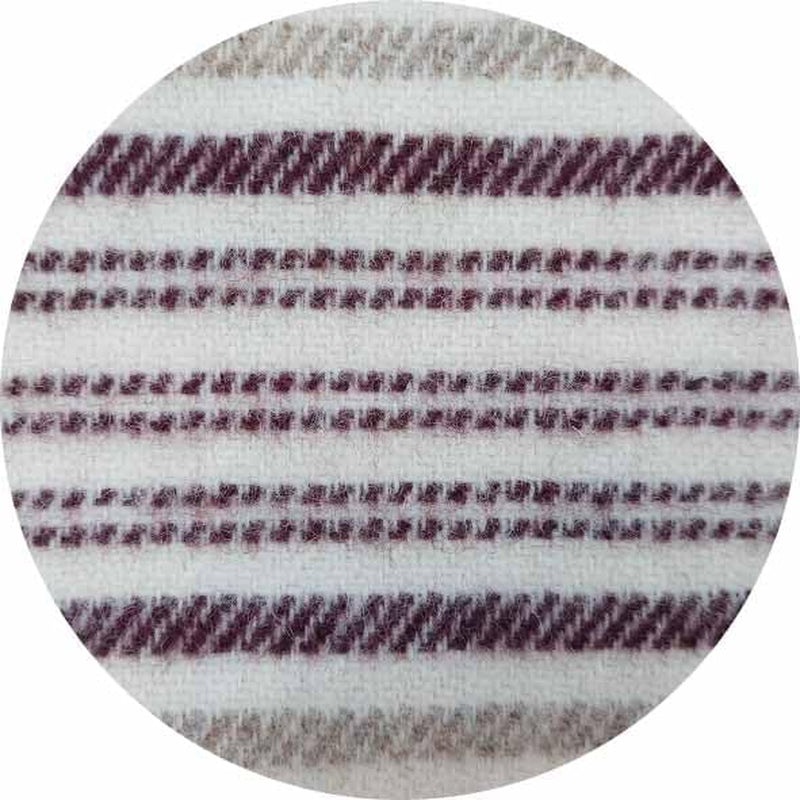 Toison D'Or angle, 220 X 240 Cm, White/Aubergine/Bizet Duvets and quilts Naty Shop