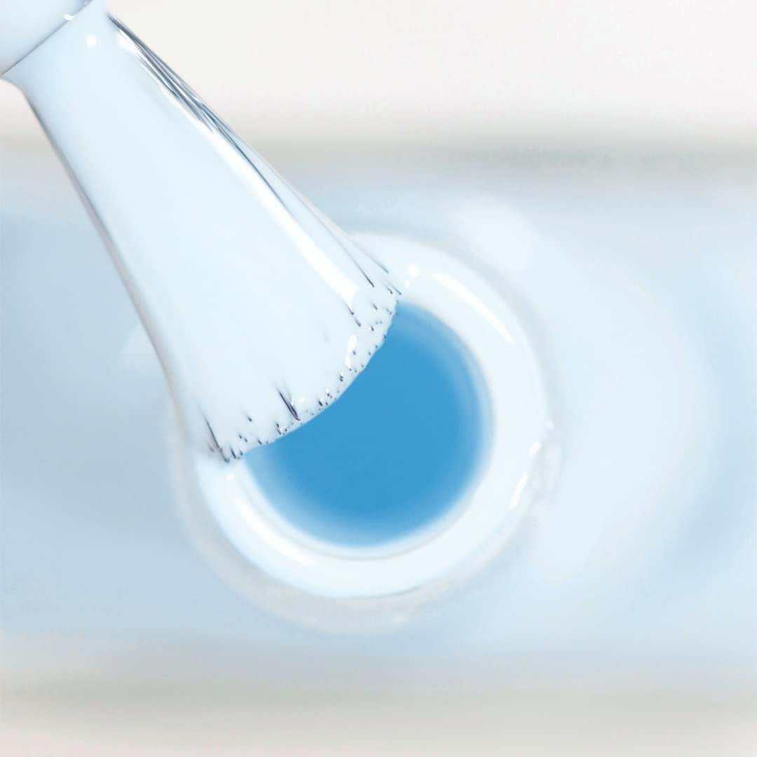 HYBRID nail polish alessandro Blueberry Slush - pastel blue - Perfect nails in just 3 steps, without LED - lasts up to 10 days! 8 ml