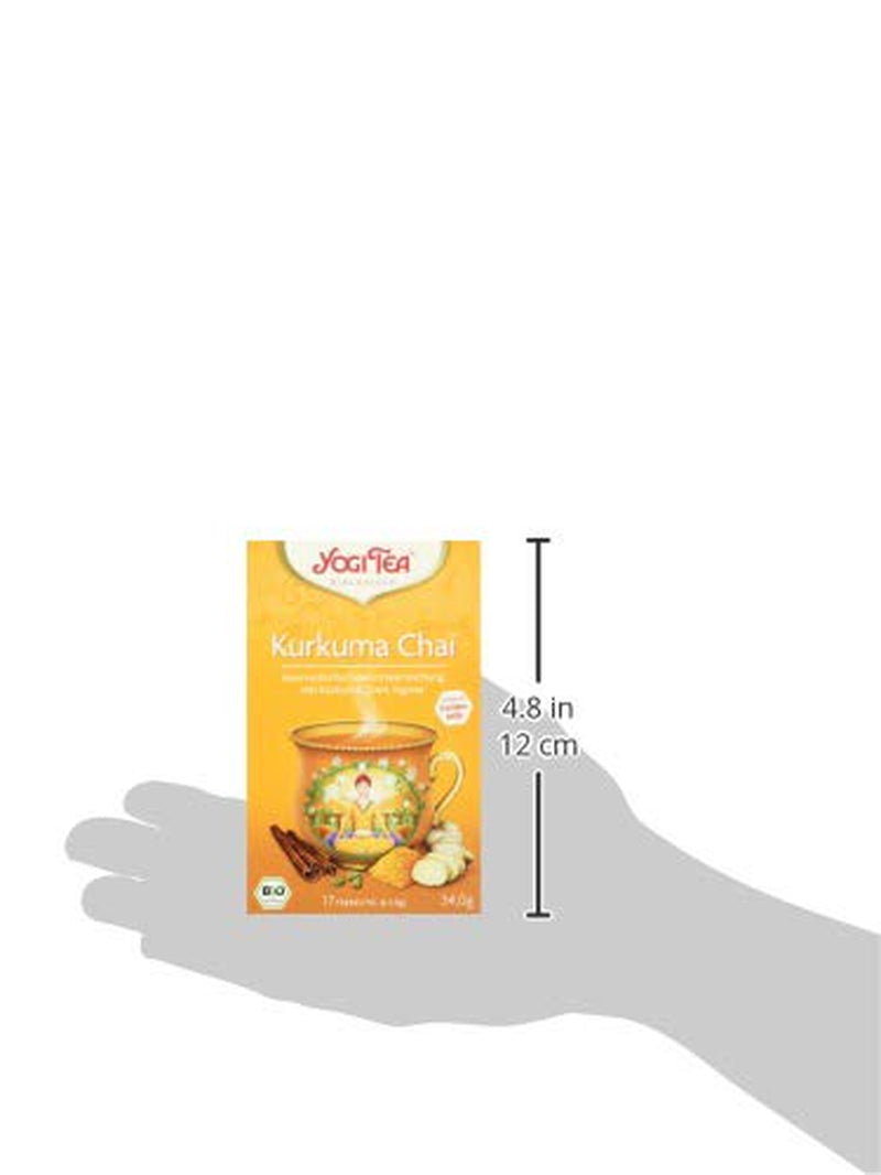 Yogitee Kurkuma Chai 17 pliculețe, (35 g)