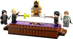 LEGO Harry Potter Hogwarts Castle: Dueling Club Building Set With 4 Minifigures Incl. Draco Malfoy, Gilderoy Lockhart & Severus Snape, set With function For boys and girls aged 8+ 76441 Building sets Besuche den LEGO-Store