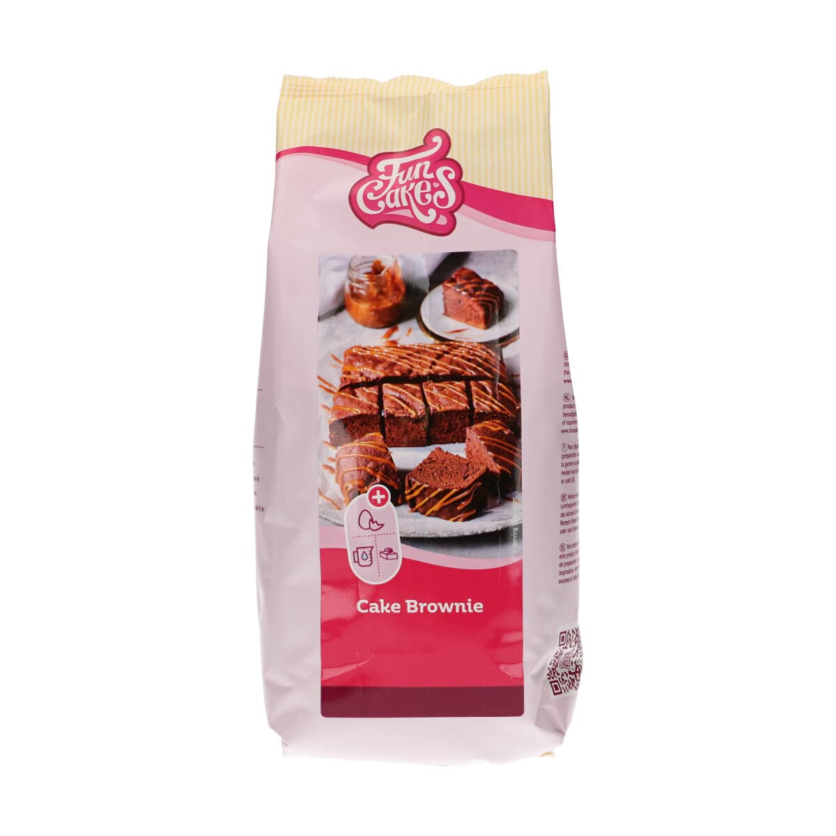 Funcakes Mix Für Cake Brownies: Einfach Zu Berübenen, Für Brownies Und Schokoladenkuchen Mit Reichem Schokoladengeschmack, Halal., 1 Kg Mix for baking and cooking Naty Shop Default Title