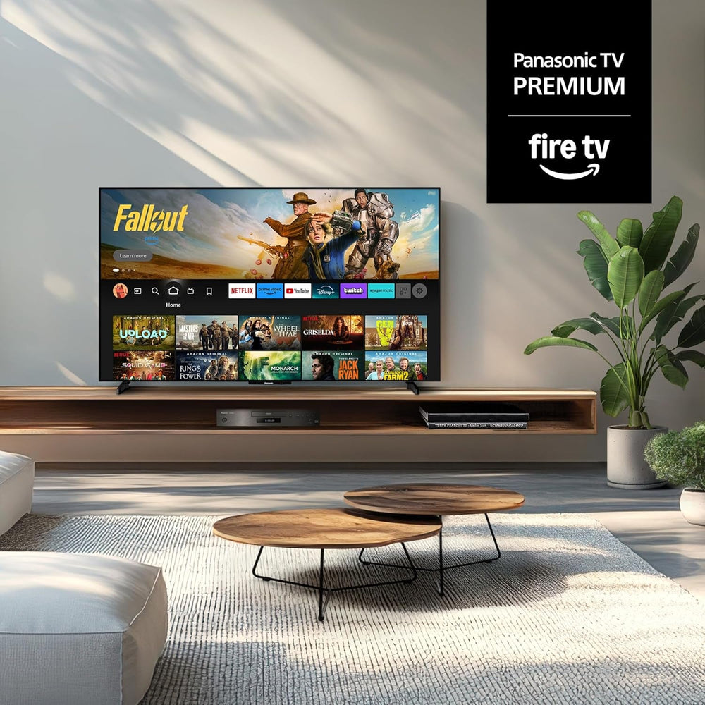 Televizor Panasonic Premium TV-48Z80BEZ, seria Z80B, 48 de inci, televizor inteligent OLED 4K Ultra HD, 2025, Fire TV, Dolby Vision și Atmos, mod de joc Extreme, asistență Alexa și Apple, Bluetooth, negru