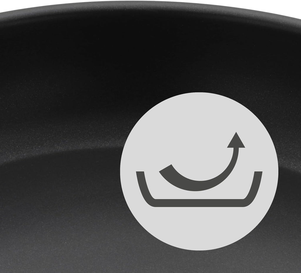 WMF Devil Pfannenset 2-Teilig, Bratpfanne 28 Cm + 24 Cm, Pfanne Induktion, Cromargan Edelstahl Beschichtet, Kunststoffgriff Naty Shop