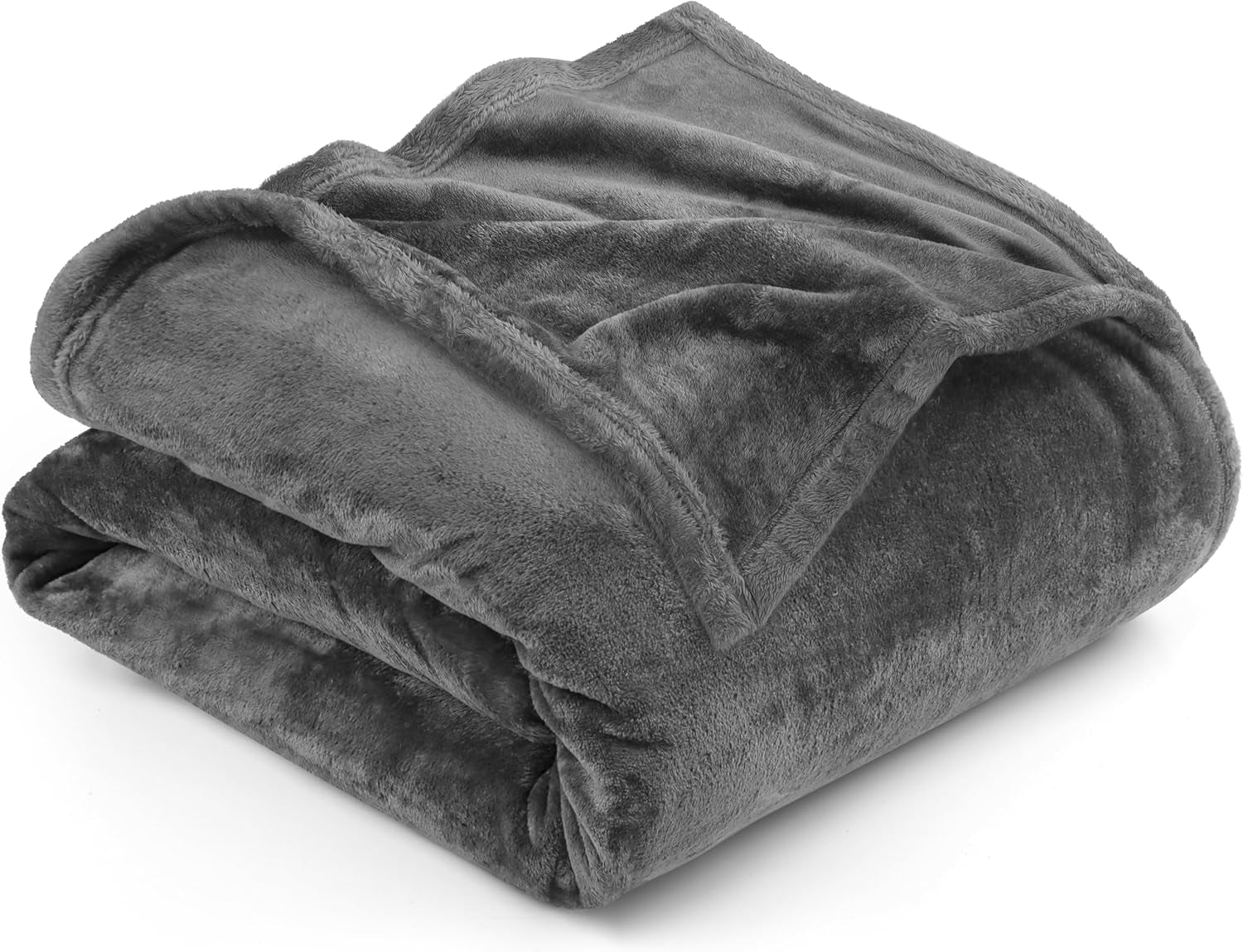 Utopia Bedding Cozy Fleece Blanket [228X228 Cm, Grey] Soft, Light, Warm and Fluffy Blanket Comfortable and Breathable Blanket for Bed Sofa Couch Beds and Blankets Besuche den Utopia Bedding-Store Gray 228X228 Cm