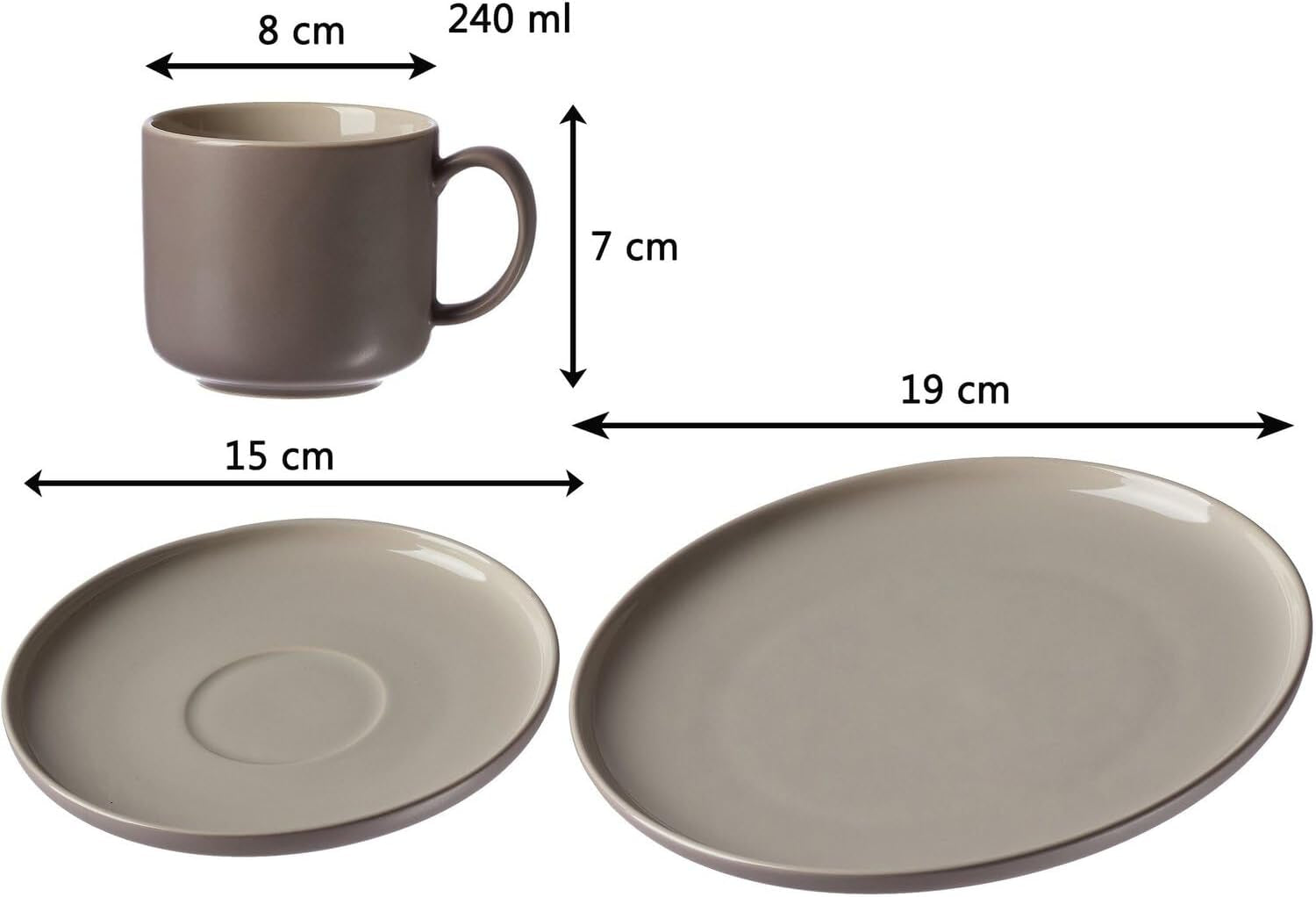 Serviciu de cafea Ritzenhoff & Breker Jasper | 12 piese